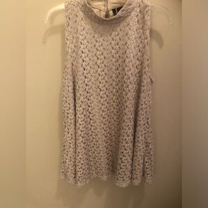 New Directions sleeveless crochet too